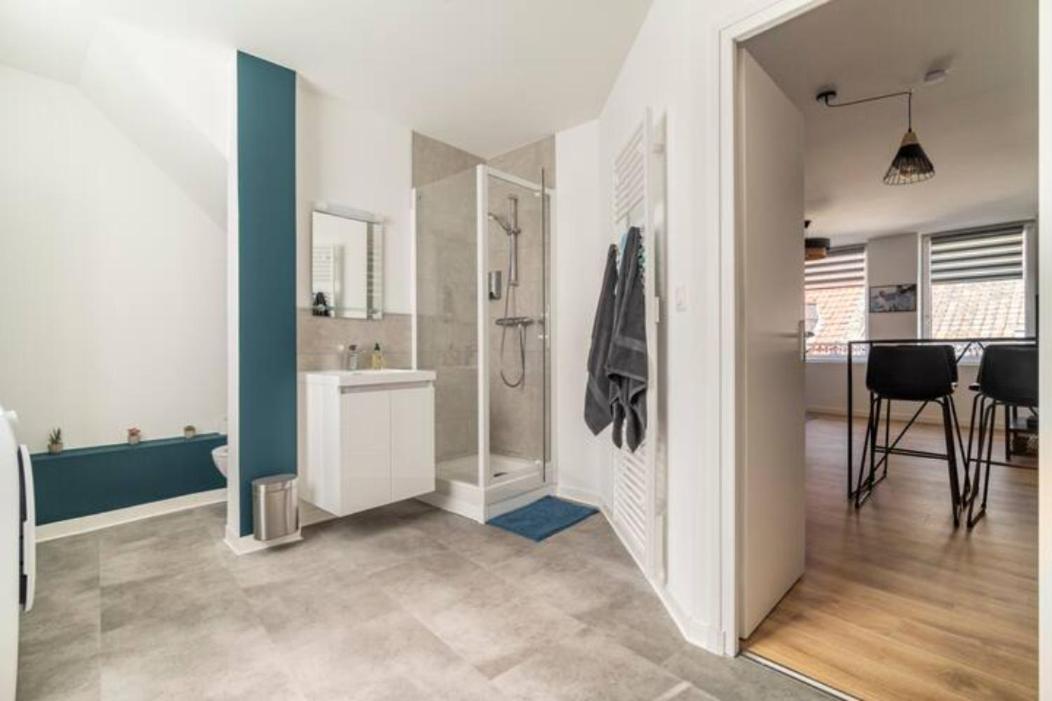 Ferienwohnung Voyage En Duplex En Hyper Centre Valenciennes Exterior foto